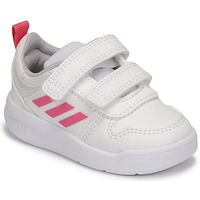 鞋子 女孩 球鞋基本款 adidas Performance 阿迪达斯运动训练 TENSAUR I 白色 / 玫瑰色