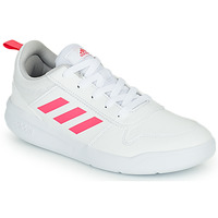 鞋子 女孩 球鞋基本款 adidas Performance 阿迪达斯运动训练 TENSAUR K 白色 / 玫瑰色