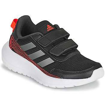 鞋子 男孩 跑鞋 adidas Performance 阿迪达斯运动训练 TENSAUR RUN C 黑色 / 红色
