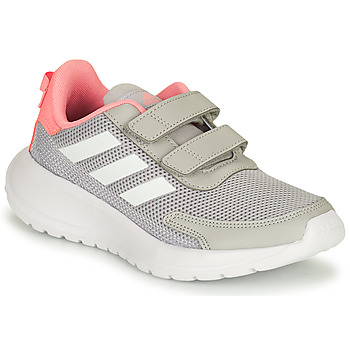 鞋子 女孩 跑鞋 adidas Performance 阿迪达斯运动训练 TENSAUR RUN C 灰色 / 玫瑰色