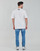 衣服 男士 短袖体恤 adidas Performance 阿迪达斯运动训练 CAMO PKT TEE 白色