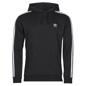 衣服 男士 卫衣 Adidas Originals 阿迪达斯三叶草 3-STRIPES HOODY 黑色