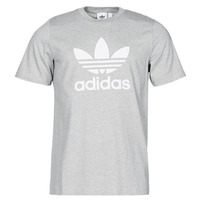 衣服 男士 短袖体恤 Adidas Originals 阿迪达斯三叶草 TREFOIL T-SHIRT 灰色 / Moyen