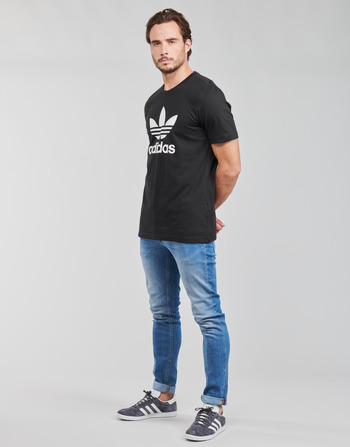 Adidas Originals 阿迪达斯三叶草 TREFOIL T-SHIRT 黑色