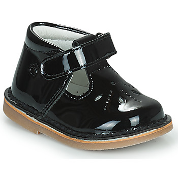 鞋子 女孩 平底鞋 Citrouille et Compagnie OTALI 黑色 / 漆皮