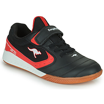 鞋子 男孩 球鞋基本款 Kangaroos K5-COURT EV 黑色 / 红色