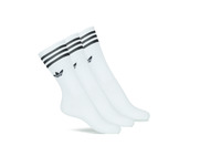 配件 High socks Adidas Originals 阿迪达斯三叶草 SOLID CREW SOCK X3 白色