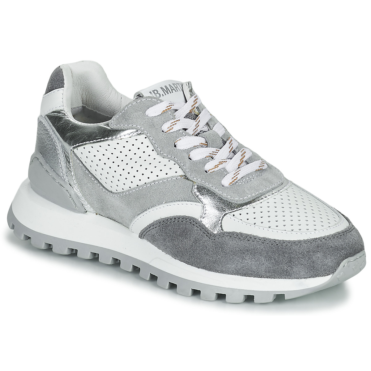 鞋子 女士 球鞋基本款 JB Martin HUMBLE Mix / 白色 / 灰色