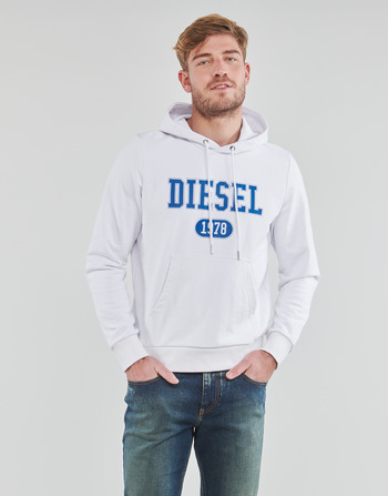 衣服 男士 卫衣 Diesel 迪赛尔 S-GINN-HOOD-K25 白色