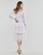 衣服 女士 长裙 Guess 3 QTR SLV AMBERLEE DRESS 白色
