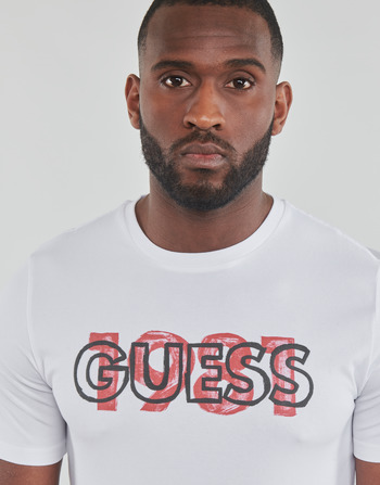 Guess ORWELL CN SS TEE 白色