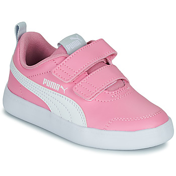 鞋子 女孩 球鞋基本款 Puma 彪马 Courtflex v2 V PS 玫瑰色 / 白色