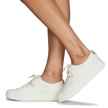 FitFlop Rally Tennis Sneaker - Canvas 白色