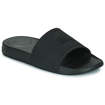 鞋子 女士 运动凉鞋 FitFlop Iqushion Pool Slide Tonal Rubber 黑色