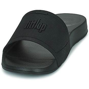 FitFlop Iqushion Pool Slide Tonal Rubber 黑色