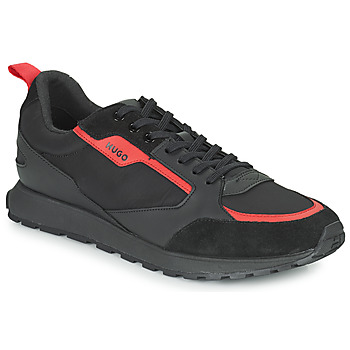 鞋子 男士 球鞋基本款 HUGO - Hugo Boss Icelin_Runn_nypu A 黑色 / 红色