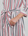 衣服 女士 长裙 Tommy Hilfiger VISCOSE MIDI SHIRT DRESS 3/4 SLV 白色 / 蓝色 / 红色