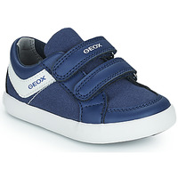 鞋子 男孩 球鞋基本款 Geox 健乐士 B GISLI BOY B 蓝色 / 白色