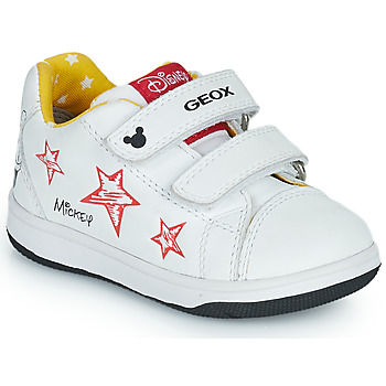 鞋子 儿童 球鞋基本款 Geox 健乐士 B NEW FLICK BOY 白色 / 红色