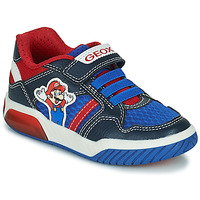 鞋子 男孩 球鞋基本款 Geox 健乐士 J INEK BOY 蓝色 / 红色