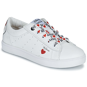 鞋子 女孩 球鞋基本款 Geox 健乐士 J KATHE GIRL 白色 / 红色