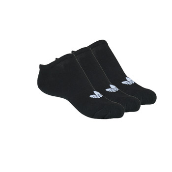 内衣 Socks Adidas Originals 阿迪达斯三叶草 TREFOIL LINER X3 黑色