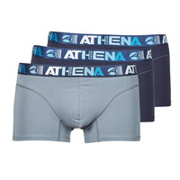 内衣 男士 拳击 Athena ENDURANCE 24 H X3 海蓝色 / 灰色 / 海蓝色
