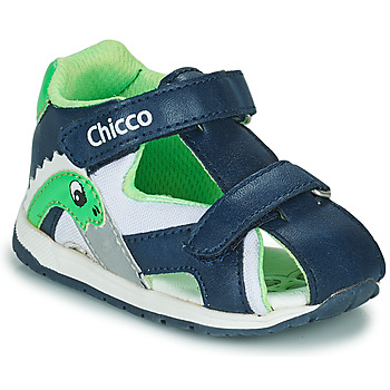 鞋子 男孩 凉鞋 Chicco GARRISON 蓝色 / 绿色
