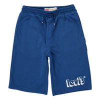 衣服 男孩 短裤&百慕大短裤 Levi's 李维斯 GRAPHIC JOGGER SHORTS 海蓝色