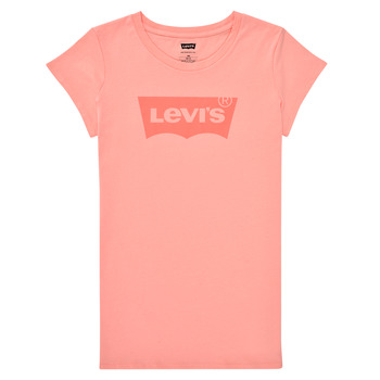 衣服 女孩 短袖体恤 Levi's 李维斯 BATWING TEE 橙色