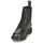 鞋子 女士 短筒靴 Dr Martens 1460 Gunmetal Wild Croc Emboss 黑色