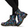 鞋子 女士 短筒靴 Dr Martens 1460 Pascal Black tutti Frutti 黑色 / 多彩