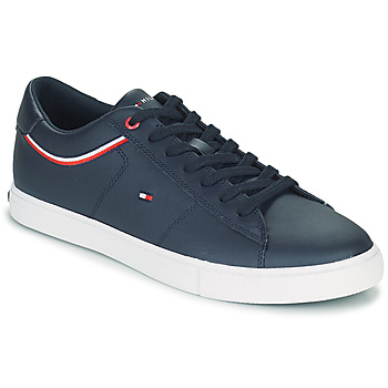 鞋子 男士 球鞋基本款 Tommy Hilfiger Essential Leather Sneaker Detail 海蓝色