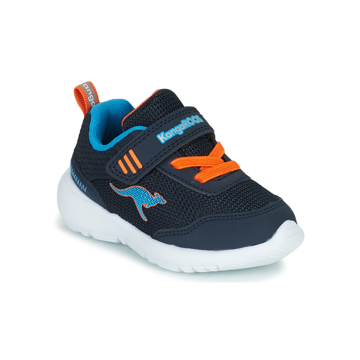 鞋子 男孩 球鞋基本款 Kangaroos KY-Lilo EV 海蓝色 / 橙色