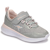 鞋子 女孩 球鞋基本款 Kangaroos KQ-Fleet EV 灰色 / 玫瑰色