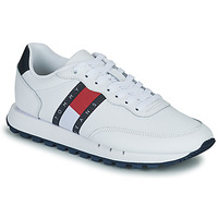 鞋子 男士 球鞋基本款 Tommy Jeans Tommy Jeans Leather Runner 白色
