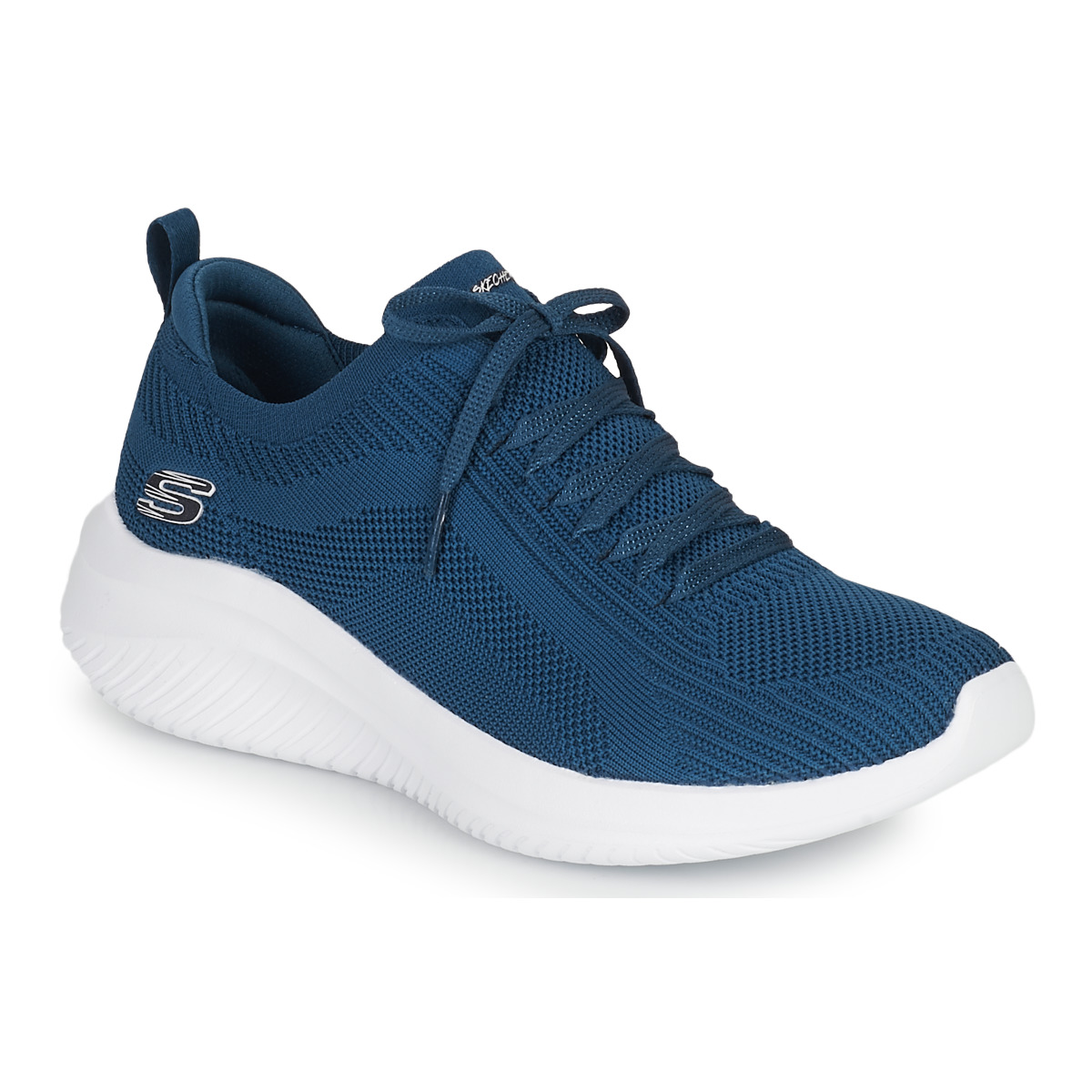 鞋子 女士 球鞋基本款 Skechers 斯凯奇 ULTRA FLEX 3.0 海蓝色