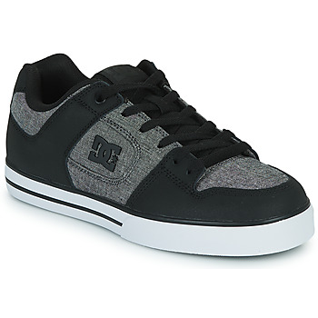 鞋子 男士 球鞋基本款 DC Shoes PURE 灰色 / 黑色
