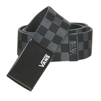 纺织配件 腰带 Vans 范斯 DEPPSTER II WEB BELT 黑色- 黑灰