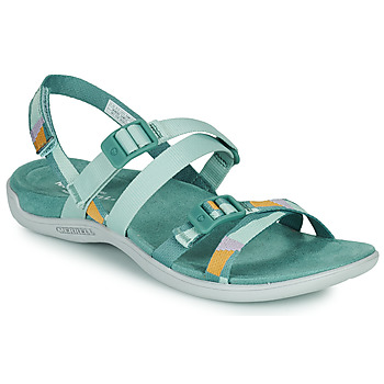 鞋子 女士 运动凉鞋 Merrell 迈乐 DISTRICT 3 BACKSTRAP WEB 蓝色