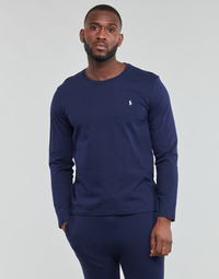 衣服 男士 长袖T恤 Polo Ralph Lauren LS CREW 海蓝色