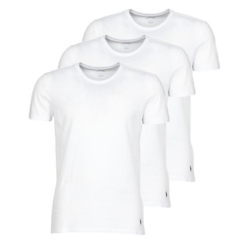 衣服 短袖体恤 Polo Ralph Lauren CREW NECK X3 白色 / 白色 / 白色
