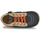 鞋子 女孩 短筒靴 Kickers BONZIP-2 海蓝色 / 米色 / 橙色