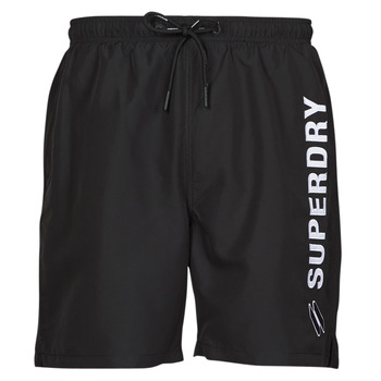 衣服 男士 男士泳裤 Superdry 极度干燥 CODE APPLQUE 19INCH SWIM SHORT 黑色
