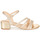 鞋子 女士 凉鞋 Cosmo Paris ZEDI-GLIT Platinum