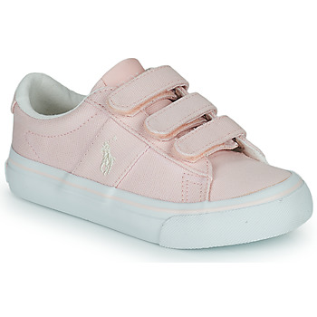 鞋子 女孩 球鞋基本款 Polo Ralph Lauren SAYER EZ 玫瑰色