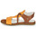 鞋子 女士 凉鞋 Regard BESSAC V4 BUBBLE MAIS 棕色 / 黄色