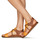 鞋子 女士 凉鞋 Regard BESSAC V4 BUBBLE MAIS 棕色 / 黄色
