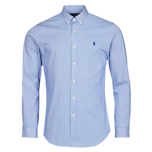 衣服 男士 长袖衬衫 Polo Ralph Lauren ZSC11B 蓝色 / 白色