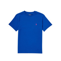 衣服 男孩 短袖体恤 Polo Ralph Lauren FILLIEE 蓝色